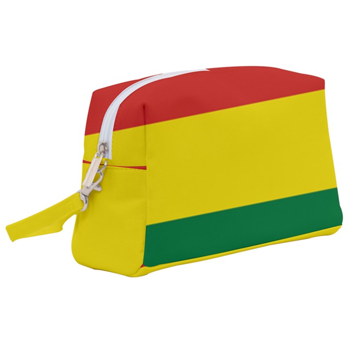 Bolivia Flag Wristlet Pouch Bag (Large)