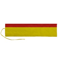 Bolivia Flag Roll Up Canvas Pencil Holder (l)