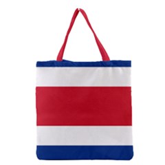 Costa Rica Flag Grocery Tote Bag by FlagGallery