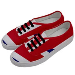 Costa Rica Flag Men s Classic Low Top Sneakers by FlagGallery