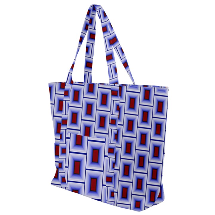 Wallpaper Background Zip Up Canvas Bag