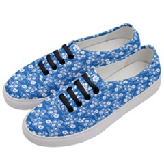 Wallpaper Background Blue Colors Women s Classic Low Top Sneakers by Pakrebo