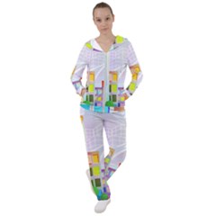 City Modern Business Skyscrapers Women s Tracksuit by Pakrebo