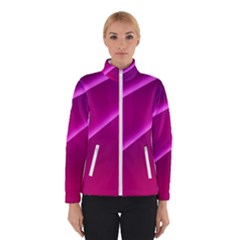 Pattern Purple Design Winter Jacket by Pakrebo