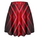 Wallpaper Red Abstract High Waist Skirt View2