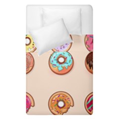 Donut Sweets Baking Food Tasty Duvet Cover Double Side (single Size) by Pakrebo