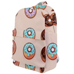 Donut Sweets Baking Food Tasty Classic Backpack by Pakrebo