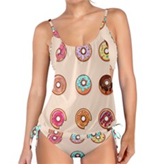 Donut Sweets Baking Food Tasty Tankini Set by Pakrebo