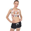 Donut Sweets Baking Food Tasty V-Back Sports Bra View1