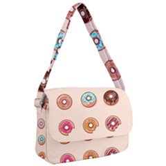 Donut Sweets Baking Food Tasty Courier Bag by Pakrebo