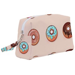 Donut Sweets Baking Food Tasty Wristlet Pouch Bag (large) by Pakrebo