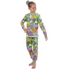 Illustration Pattern Abstract Kids  Long Sleeve Set  by Pakrebo