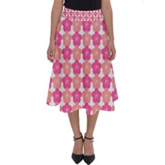 Sakura Flower Pattern Perfect Length Midi Skirt by Pakrebo