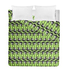 Guitars Musical Instruments Music Duvet Cover Double Side (full/ Double Size) by Pakrebo