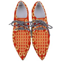 Wallpaper Illustration Pattern Pointed Oxford Shoes