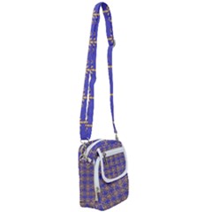 Pattern Wallpaper Ornament Retro Shoulder Strap Belt Bag