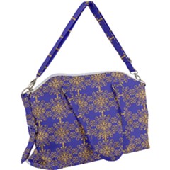 Pattern Wallpaper Ornament Retro Canvas Crossbody Bag