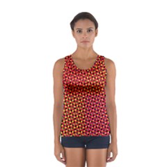 Pattern Textile Structure Abstract Sport Tank Top  by Pakrebo