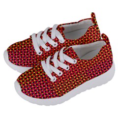 Pattern Textile Structure Abstract Kids  Lightweight Sports Shoes by Pakrebo