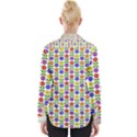 Flowers Colors Colorful Flowering Womens Long Sleeve Shirt View2