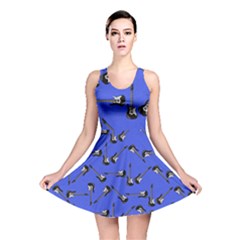 Guitar Instruments Music Rock Reversible Skater Dress by Pakrebo