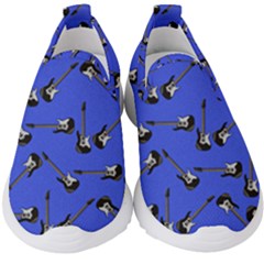 Guitar Instruments Music Rock Kids  Slip On Sneakers by Pakrebo