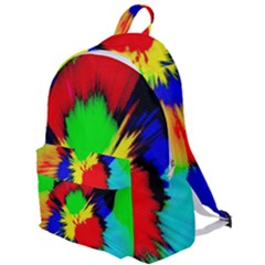 Color Halftone Grid Raster Image The Plain Backpack