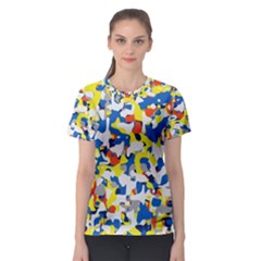 Pop Art Camouflage 2 Women s Sport Mesh Tee