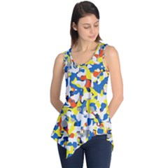 Pop Art Camouflage 2 Sleeveless Tunic