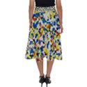 Pop Art Camouflage 2 Perfect Length Midi Skirt View2