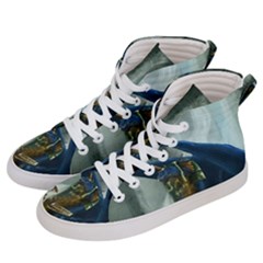 Men s Hi-top Skate Sneakers Draco God by Dragontribe