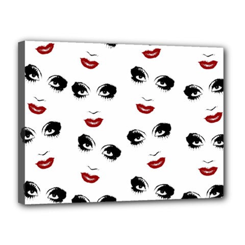 Bianca Del Rio Pattern Canvas 16  X 12  (stretched) by Valentinaart