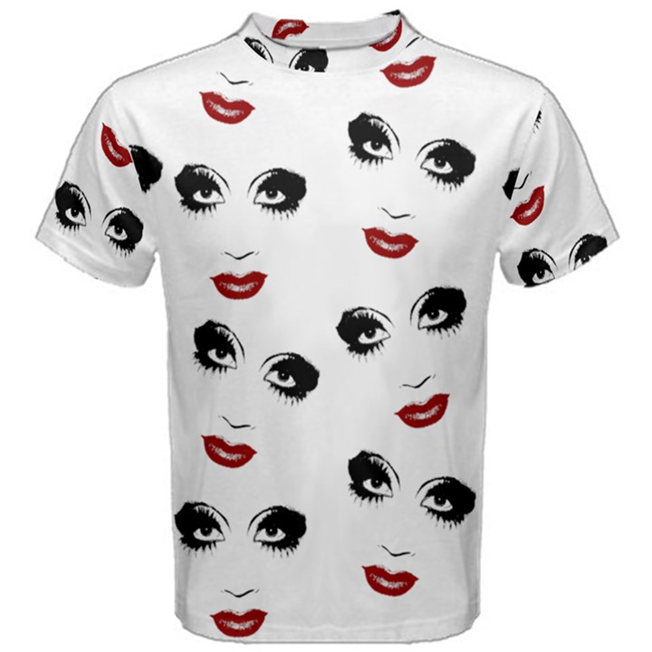 Bianca Del Rio pattern Men s Cotton Tee