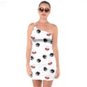 Bianca Del Rio pattern One Soulder Bodycon Dress View1