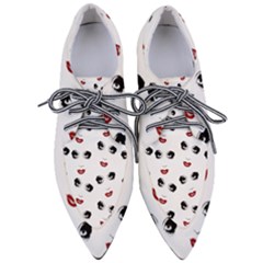 Bianca Del Rio Pattern Pointed Oxford Shoes by Valentinaart