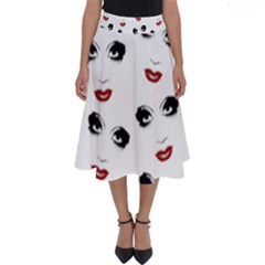 Bianca Del Rio Pattern Perfect Length Midi Skirt by Valentinaart