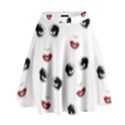 Bianca Del Rio pattern High Waist Skirt View1