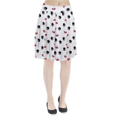 Bianca Del Rio Pattern Pleated Skirt by Valentinaart