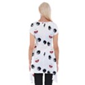 Bianca Del Rio pattern Short Sleeve Side Drop Tunic View2