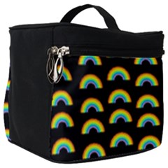 Pride Rainbow Flag Pattern Make Up Travel Bag (big) by Valentinaart