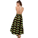 Pride rainbow flag pattern Backless Maxi Beach Dress View2