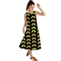 Pride rainbow flag pattern Summer Maxi Dress View1