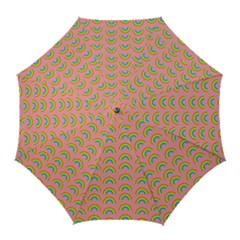 Pride Rainbow Flag Pattern Golf Umbrellas by Valentinaart