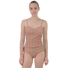 Pride Rainbow Flag Pattern Sweetheart Tankini Set by Valentinaart