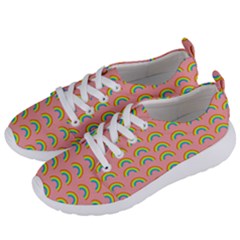 Pride Rainbow Flag Pattern Women s Lightweight Sports Shoes by Valentinaart