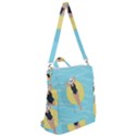 Lady in the pool Crossbody Backpack View2