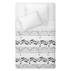 Notes Lines Music Duvet Cover (single Size) by Mariart