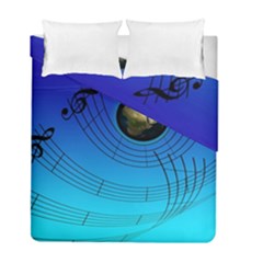 Music Reble Sound Concert Duvet Cover Double Side (full/ Double Size)