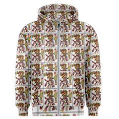 Aztec 1 Men s Zipper Hoodie by ArtworkByPatrick