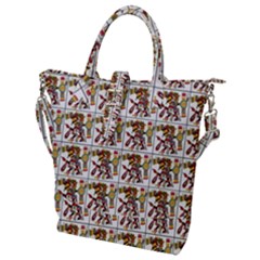 Aztec 1 Buckle Top Tote Bag by ArtworkByPatrick